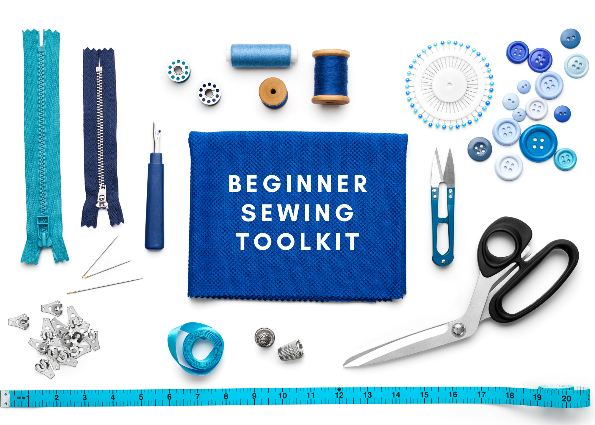 Tools And Supplies To Include In A Beginner Sewing Kit | Sewing Society