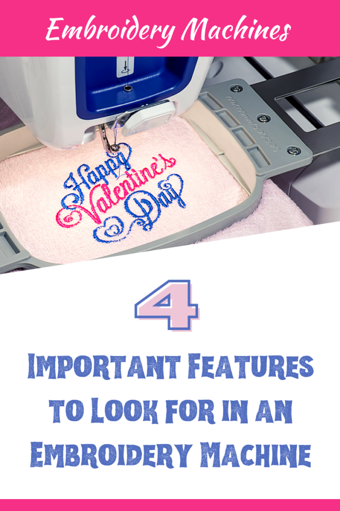 Important Features to Look for in an Embroidery Machine