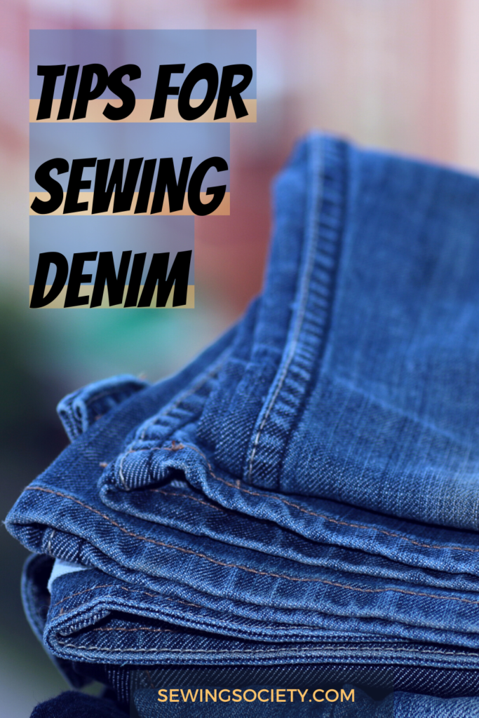 Tips for Sewing Denim Fabric