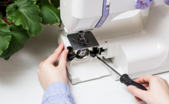 Repairing Sewing Machine