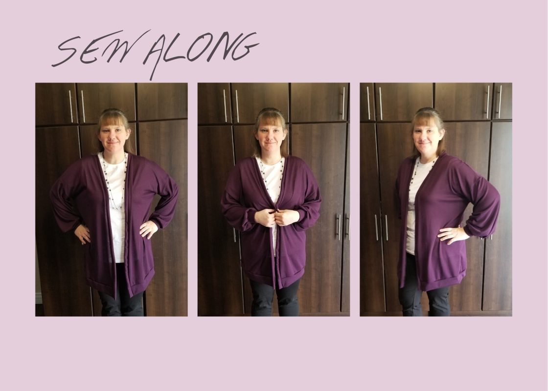 Step-by-step Fae Cardigan and Duster sew-along tutorial