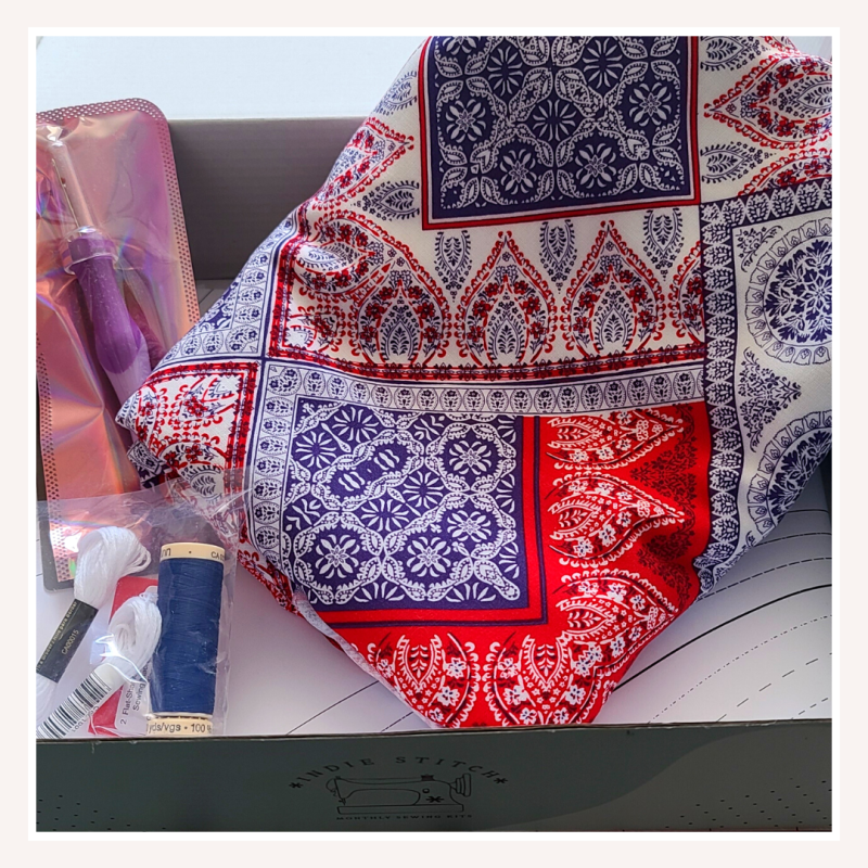 IndieStitch sewing subscription box contents