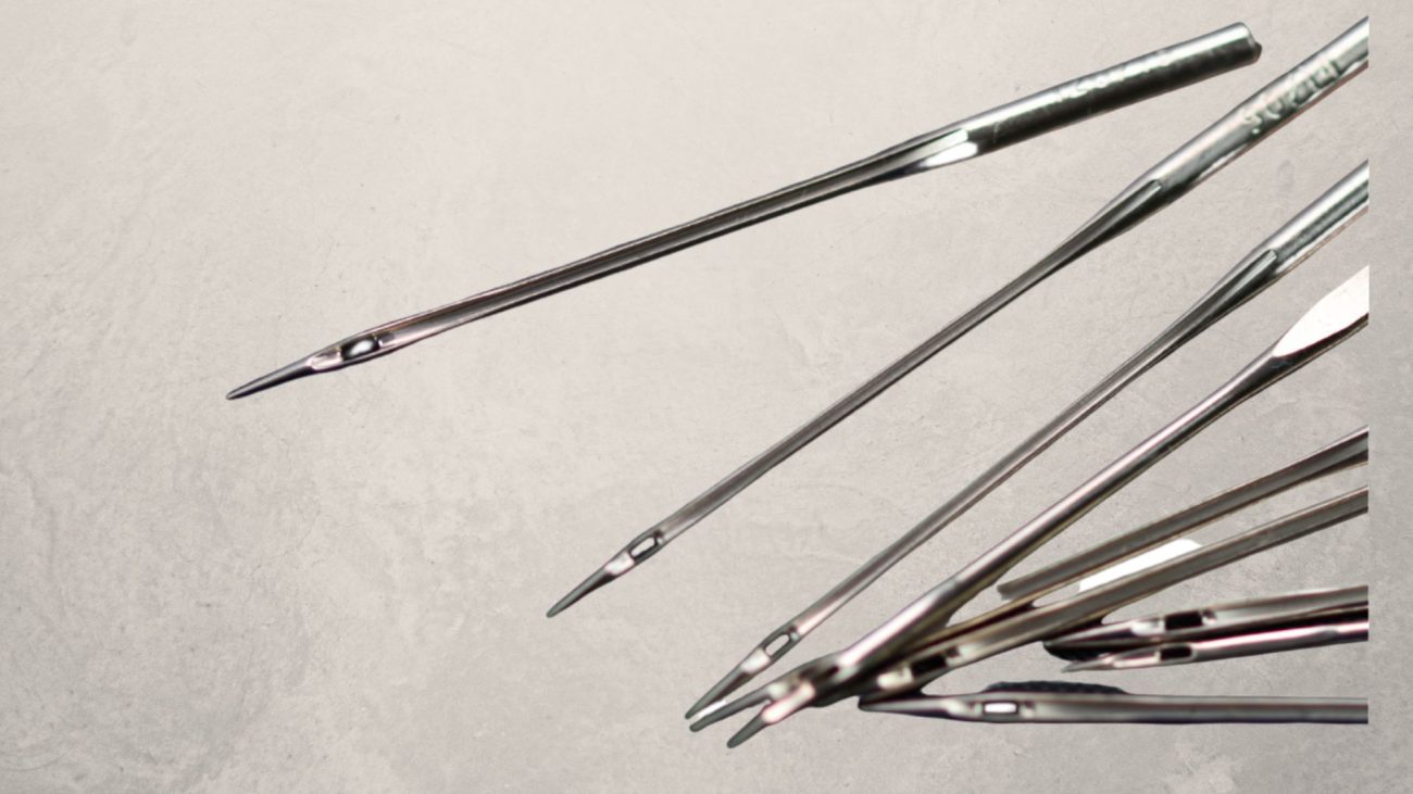 Different types of sewing machine needles